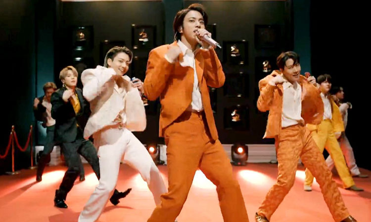 Jin de BTS se vuelve tendencia en los Grammys como 