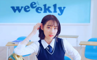 Sabias que Jiyoon de Weeekly diseño la portada de We Play