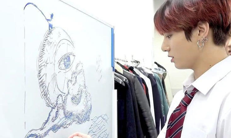 Jungkook de BTS es la competencia de Picasso por estas obras maestras
