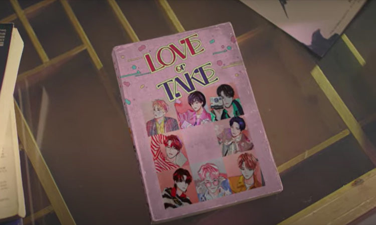 PENTAGON se convierten en webtoons para el Mv teaser de Love or Take