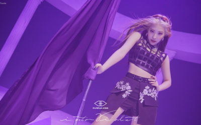 Yuki, Chaein & Swan de PURPLE K!SS revelan se empoderan en sus fotos conceptos de Into Violet