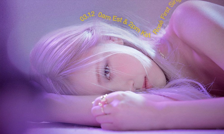 Rosé de BLACKPINK presenta su nuevo poster debut titulado -R-