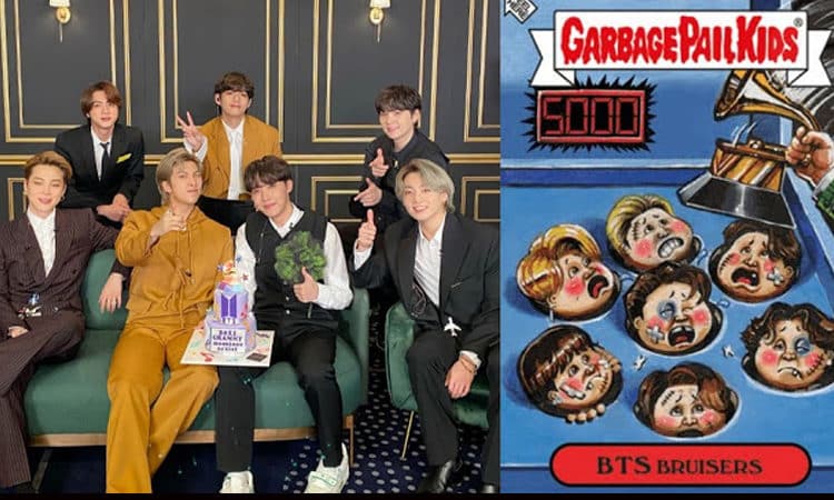 Topps realiza un comunicado sobre la ilustración ofensiva hacia BTS