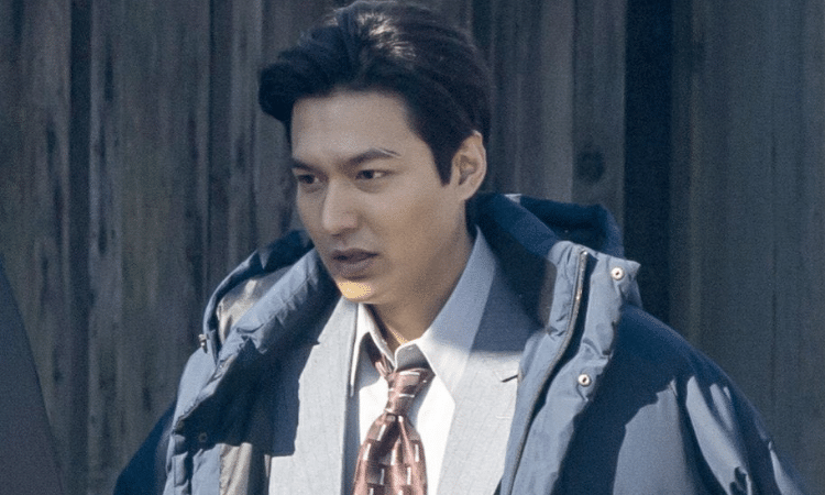 Captan a Lee Min Ho en las grabaciones de 'Pachinko' en Canadá
