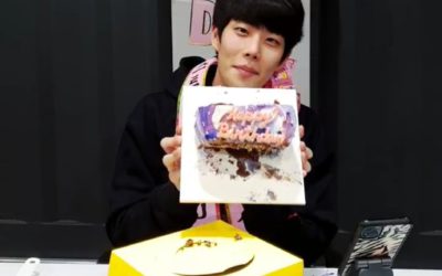 No dejaras de reír con el accidente de MJ de ASTRO y su pastel de cumpleaños