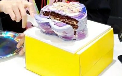 No dejaras de reír con el accidente de MJ de ASTRO y su pastel de cumpleaños