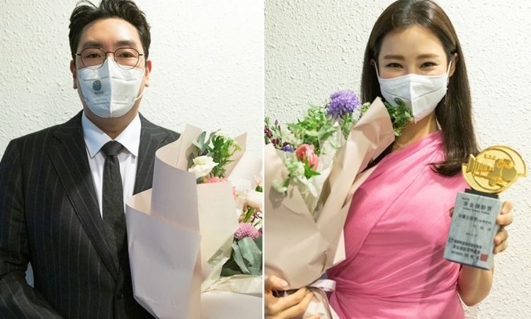 Cho Jinwoong y Lee Ha Nee