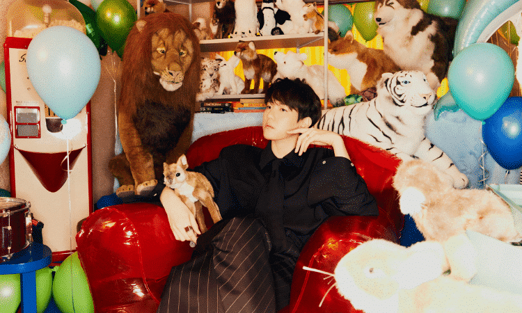 Baekhyun de EXO se rodea de peluches en sus fotos teaser para 'Bambi'
