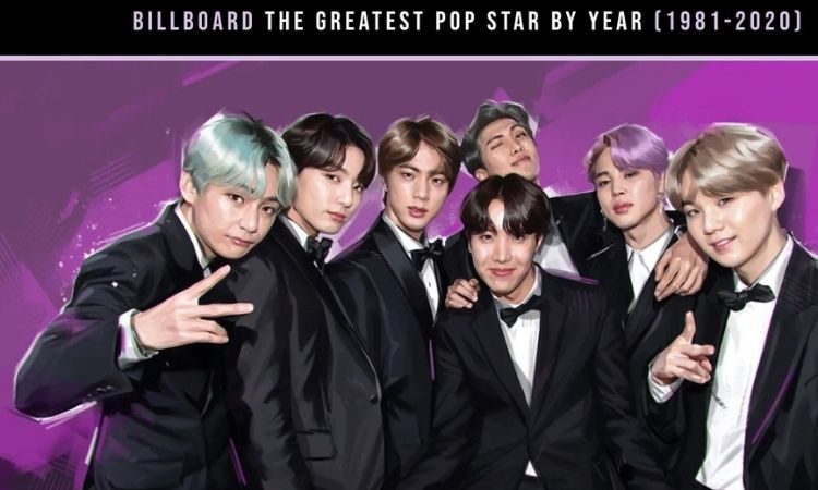 BTS es la Mejor Estrella de 2020