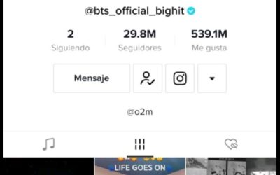 Hackean cuenta de TikTok de BTS