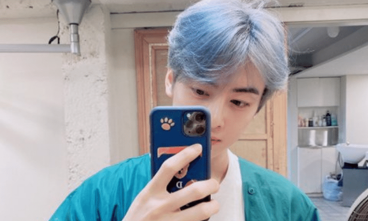Cha Eun Woo de ASTRO comparte fotos luciendo su nuevo color de cabello