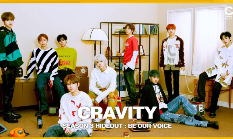 CRAVITY comparte calendario de promociones para  'Hideout: Be Our Voice - Bad Habits'