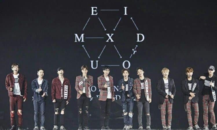 Exo en el tour Exordium
