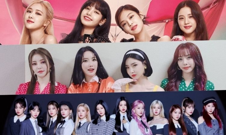 Blackpink, Brave Girls y IZ*ONE