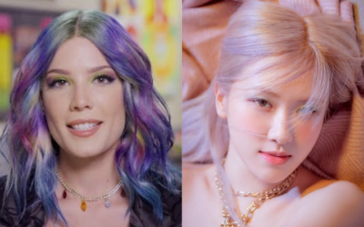 La cantante Halsey felicita a Rosé de BLACKPINK por su debut en solitario