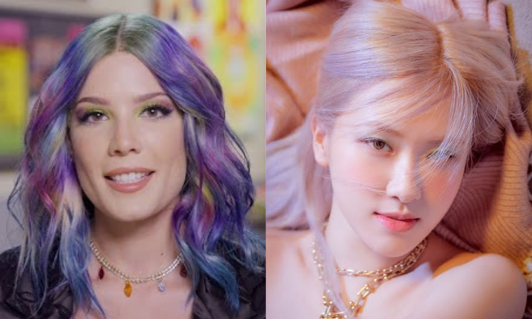 La cantante Halsey felicita a Rosé de BLACKPINK por su debut en solitario