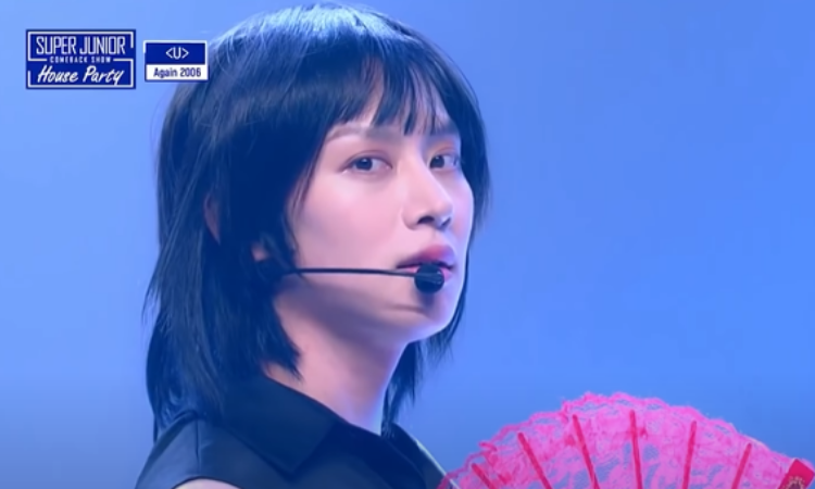 Super Junior nos transporta al 2006 con una fascinante presentación de su canción 