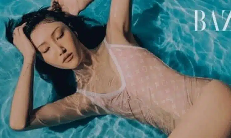 Hwasa para Harper's Bazaar