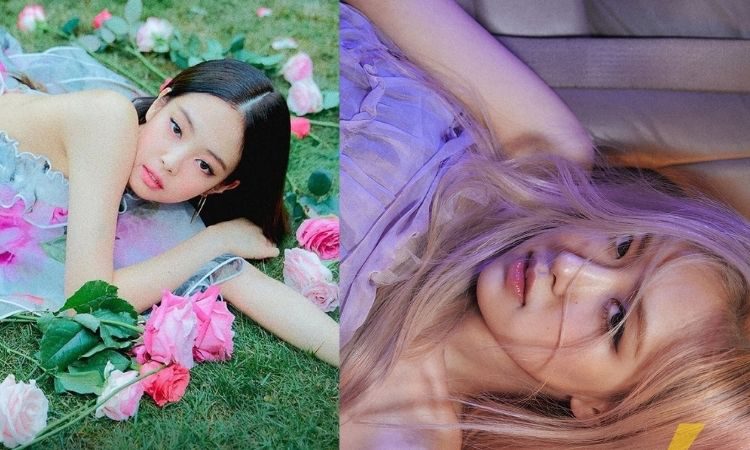 Portadas álbumes solista de Jennie y Rosé de Blackpink