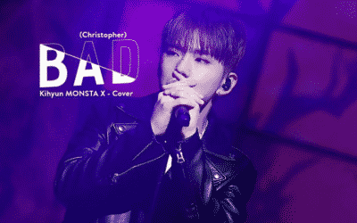 Christopher reacciona al cover que hizo Kihyun de MONSTA X de su canción 'BAD'