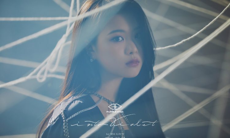 Yuki, Chaein & Swan de PURPLE K!SS revelan se empoderan en sus fotos conceptos de Into Violet