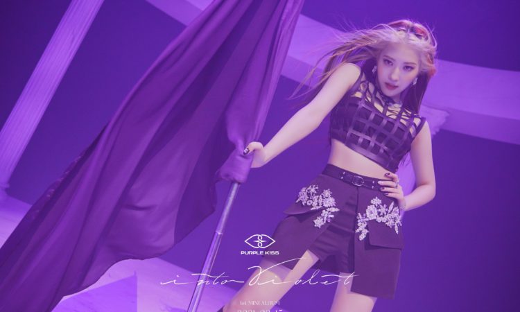 Yuki, Chaein & Swan de PURPLE K!SS revelan se empoderan en sus fotos conceptos de Into Violet