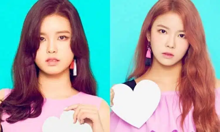 Mimi y Soyee de Gugudan