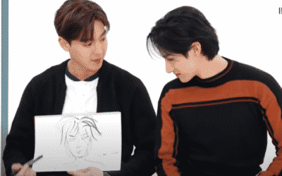 MONSTA X enseña sus habilidades artísticas haciendo divertidos retratos 