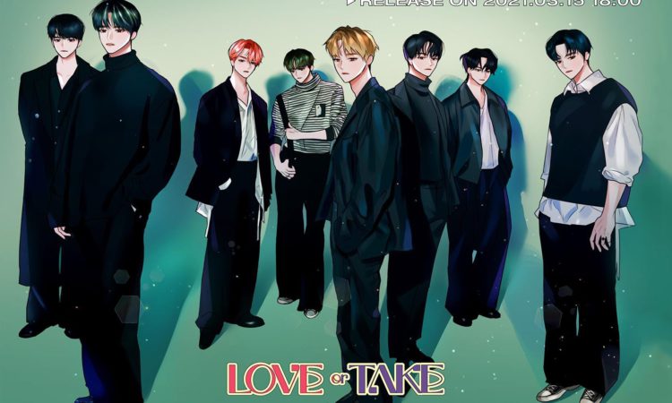 PENTAGON presenta su lado más oscuro en las imágenes teaser del webtoon 'Love or Take'