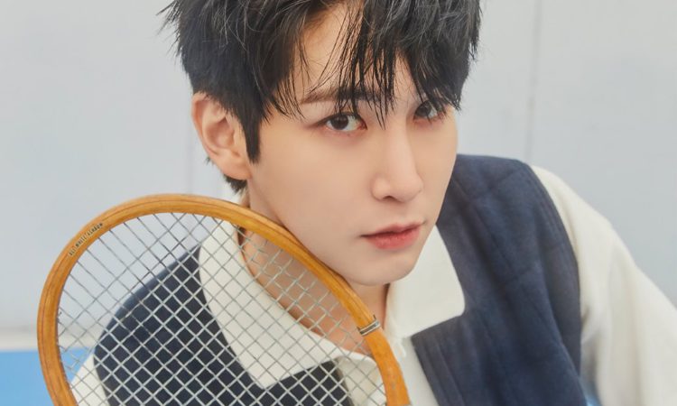 PENTAGON muestra sus fotos en real mientras juegan al tenis en LOVE or TAKE