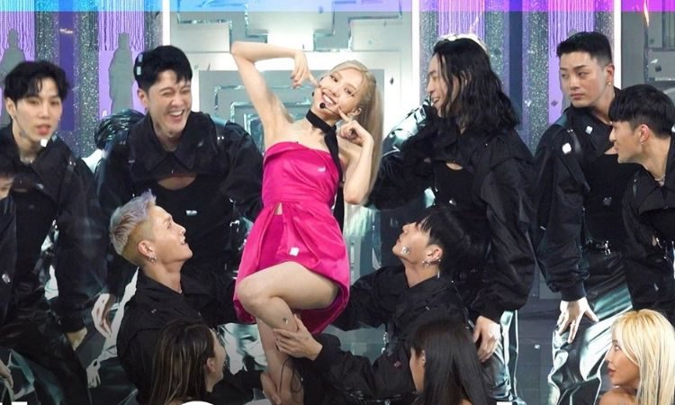 Rosé presenta On The Ground en Inkigayo