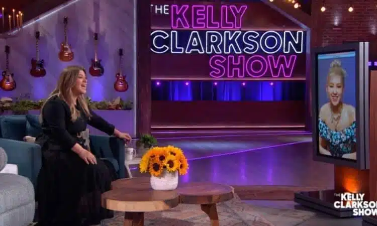 Rosé en el show de Kelly Clarkson