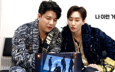 Shindong y Eunhyuk de Super Junior reaccionan al MV de 'Don't Call Me' de SHINee