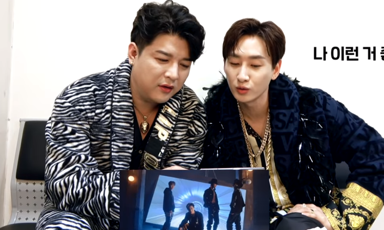 Shindong y Eunhyuk de Super Junior reaccionan al MV de 'Don't Call Me' de SHINee