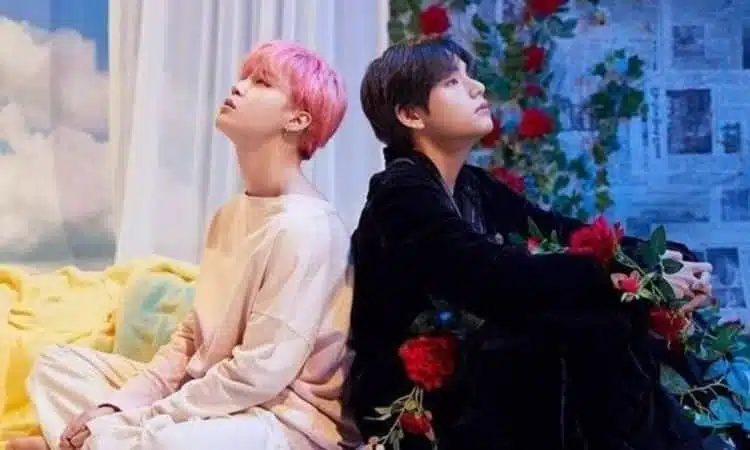 V y Jimin de BTS