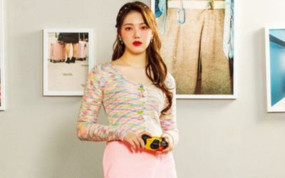 Yerin de GFRIEND posa para Pilates S
