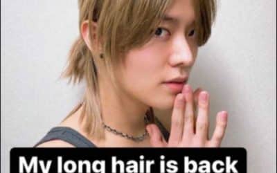 Yuta de NCT sorprende a sus fans al lucir una larga cabellera