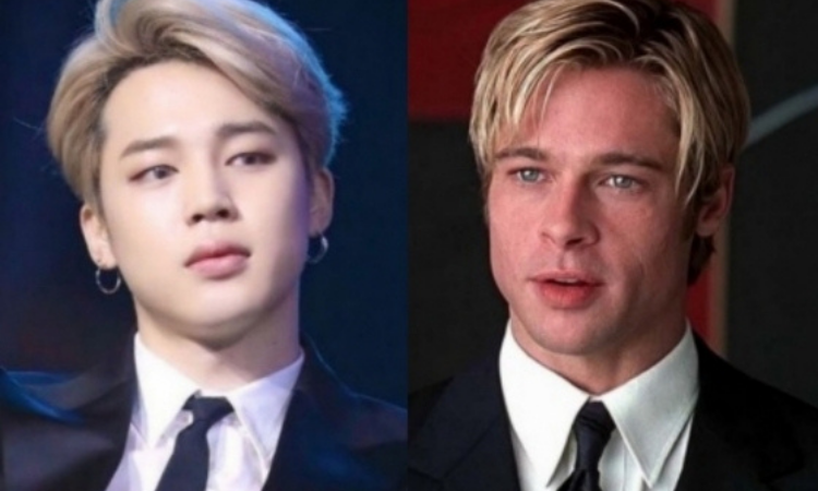 Jimin de BTS es llamado el nuevo Brad Pitt
