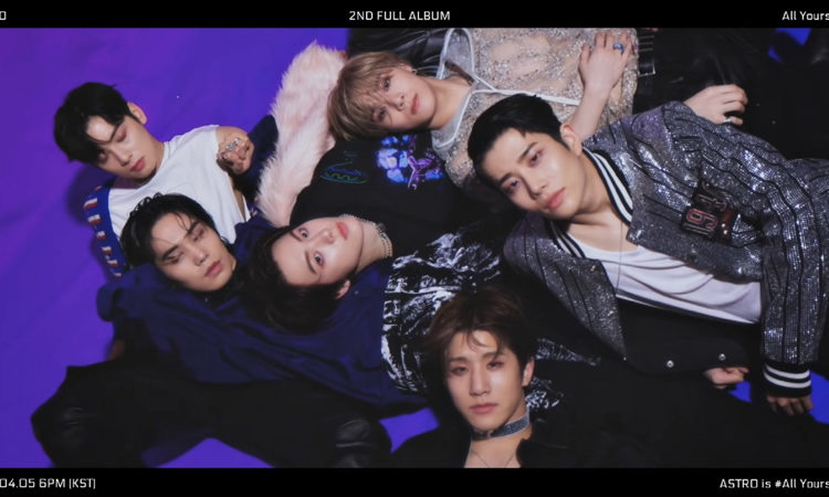 ASTRO realiza un nuevo récord personal con su álbum All Yours