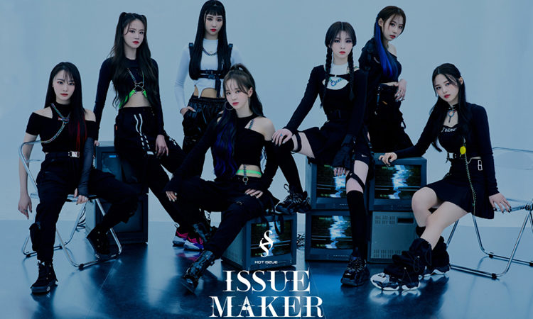 HOT ISSUE saca su lado futurista en su foto grupal para ISSUE MAKER