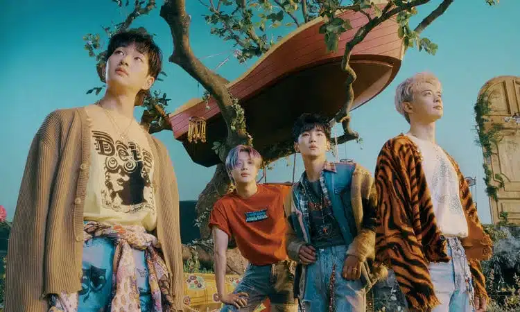 SHINee se encuentra en la búsqueda de Atlantis en sus fotos conceptos