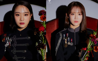 Mayna y Nahyun de HOT ISSUE son unas guerreras hermosas en sus fotos concepto para ISSUE MAKER