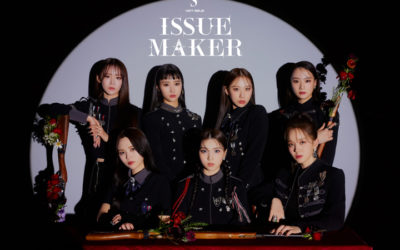 HOT ISSUE se encuentran armadas de flores para su foto concepto de ISSUE MAKER