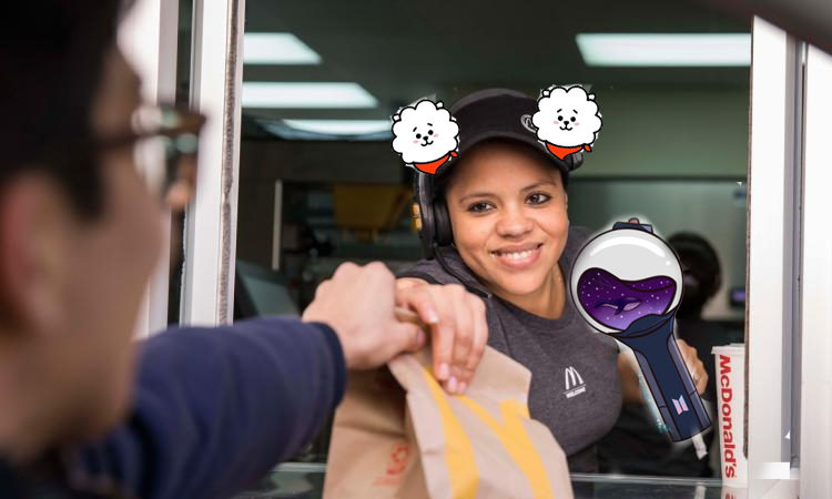 Community manager de Mcdonalds admite que este día es el mejor de su vida por la noticia de BTS