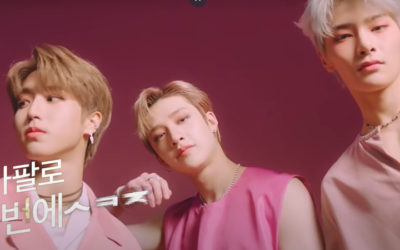 CLIO lanza videos de Stray Kids utilizando la paletta de Pro Eye