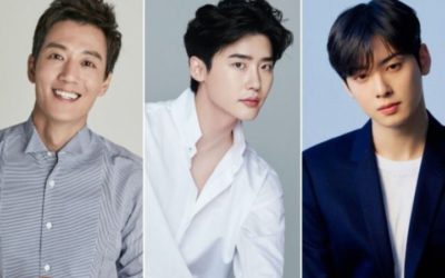 Kim Rae Won, Lee Jong Suk, Cha Eun Woo de ASTRO