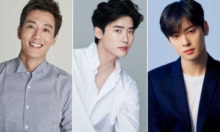 Kim Rae Won, Lee Jong Suk, Cha Eun Woo de ASTRO