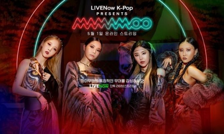 Póster de LIVENow K-Pop Presents MAMAMOO
