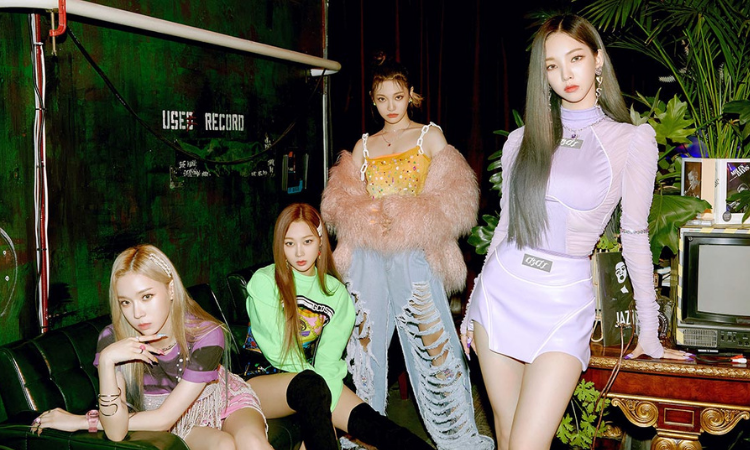 Aespa hace historia en Spotify con su canción debut 'Black Mamba' 