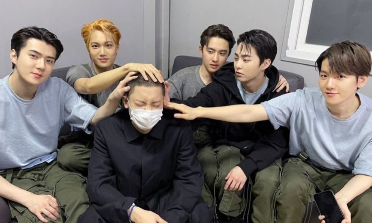 EXO despide a Chanyeol antes de su alistamiento